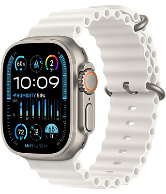 Смарт-часы Apple Watch Ultra 2 GPS+ Cellular, 49 мм, белого цвета