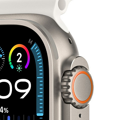 Смарт-часы Apple Watch Ultra 2 GPS+ Cellular, 49 мм, белого цвета